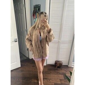 Free People Dolman Quilted Knit Jacket Top Oversized Zip-up Slouchy M NWD 277522